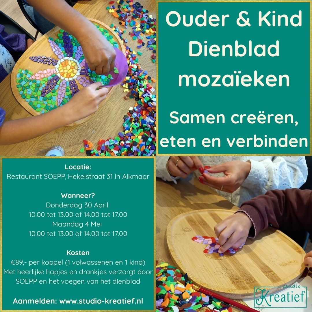 Dienblad mozaïeken 1
